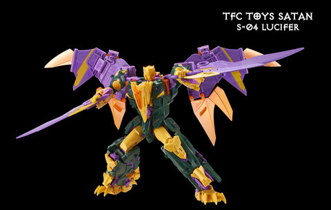 【Pre-Order】TFC Toys S04 S-04 Lucifer of Satan Combiner（Cutthroat of Abominus)  18cm / 7.3"