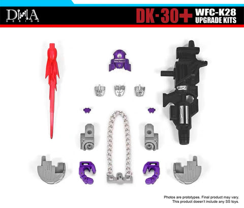 DNA Design DK-30+ DK30+ for WFC-K28 Kingdom Galvatron Upgrade Kits