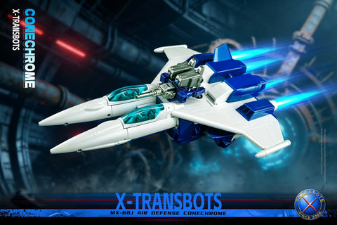 XTransbots MX-68J MX68J MX-LXVIII J Conechrome & Firehole (Slugslinger & Caliburst) X-Transbot 22cm / 8.7"