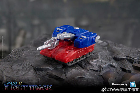 【Pre-Order】Dr.Wu DW ES01M DW-ES01M Flight Track ( Flywheels / Skytread Duocon Shattered Glass SG Version) Dr Wu Blue / Red Version 7cm / 2.8"