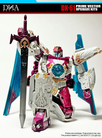 DNA Design DK-61 DK61 Upgrade Kits for Legacy United Cybertron Universe Prime Vector