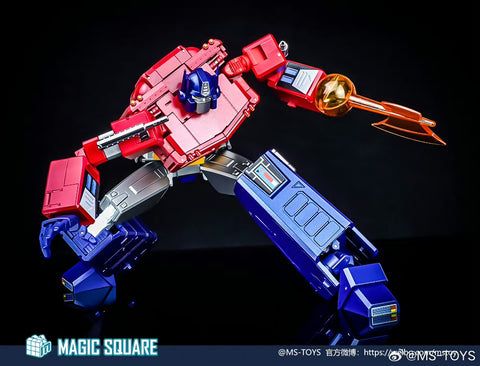 Magic Square MS-Toys MS-02TC MS02TC Light of Peace ( Optimus Prime 2.0 Version) MP Size Toy Color Version 25cm / 9.8"