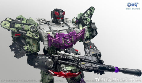 【Pre-Order】Dream Star Toys  DST02-007 DST02007 ( Prowl Combiner Mode, Constructicon, Devastator Combiner) DreamStarToys Metallic Version 24.5 cm / 9.6"