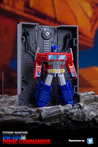 Dr.Wu DW-E04M DWE04M Prime Commander w/ Trailer Comic Version 6cm / 2.4”