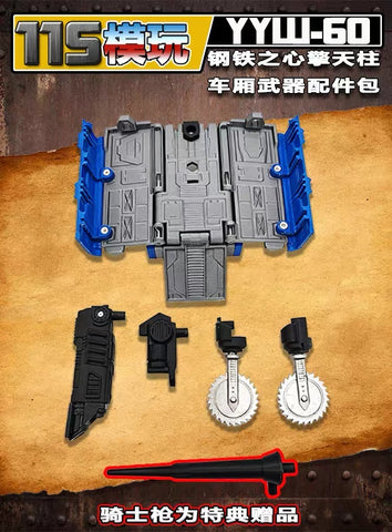 【Pre-Order】115 Workshop YYW-60 YYW60 Upgrade Kit for Hearts of Steel Optimus Prime Upgrade Kit