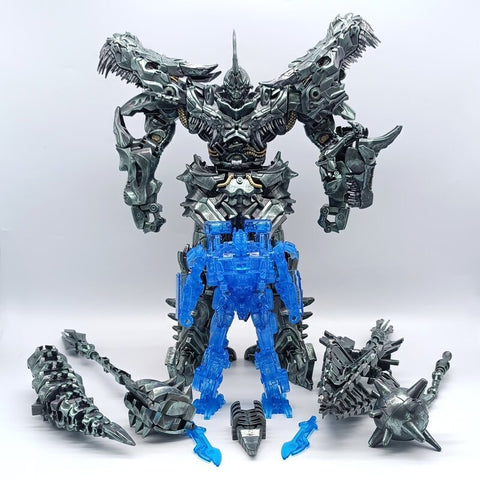 4th party BW BAIWEI TW1101 TW-1101 KO Studio Series SS-07 SS07 Grimlock with OP (Blue Transparent Version)34cm / 13.5"