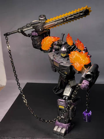 ZX Studio ZX-20 ZX20 Upgrade Kit / Weapon Set (Saw Blade)  for Age of the Primes AoP Megatronus The Fallen Upgrade Kit