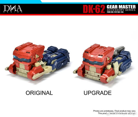 DNA Design DK-62 DK62 Gear Master for Studio Series SS-112 One Optimus Prime / SS-114 One Megatron