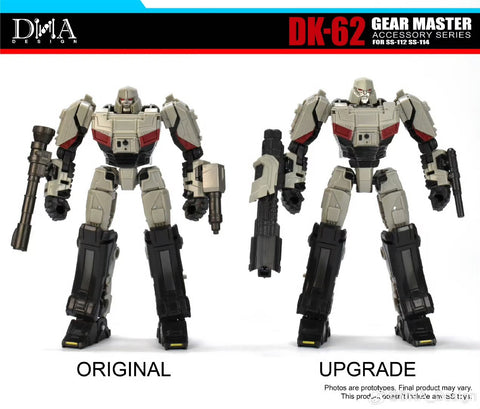 DNA Design DK-62 DK62 Gear Master for Studio Series SS-112 One Optimus Prime / SS-114 One Megatron
