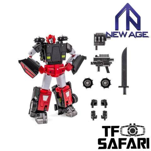 【Pre-Order】NA Newage H71G H-71G Manco (G2 Sideswipe) Black Version 10cm / 4"