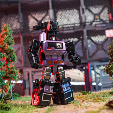 4th Party Xingjiang ST10B ST-10B 6 in 1 Set KO DX9 Hulkie ( Devastator Combiner ) Black Version 29cm / 11.5" (Copy)