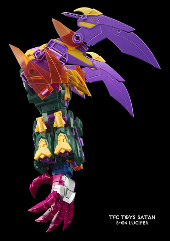 【Pre-Order】TFC Toys S04 S-04 Lucifer of Satan Combiner（Cutthroat of Abominus)  18cm / 7.3"
