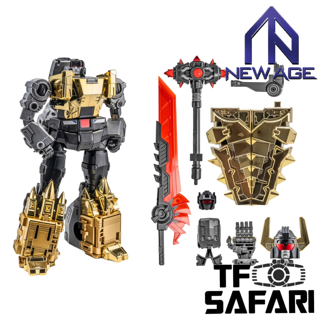 NA Newage H72EX H-72EX Typhon (Ankylosaurus Dinobot Volcanicus