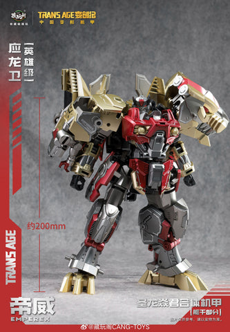 【Pre-Order】Cang Toys Cang-Toys TA-HYL006 TAHYL006 Emperex (Grimlock, Volcanicus) Dinobot Combiner Hero Class 20cm / 7.8"