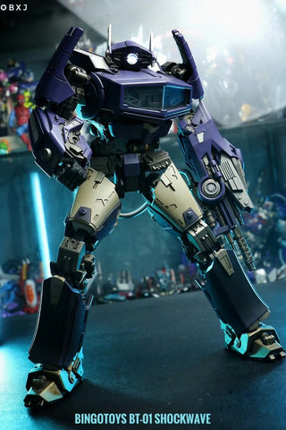 【Incoming】Bingo Toys BingoToys BT01 BT-01 Silencer (Bumblebee Movie Shockwave) 30cm / 12"