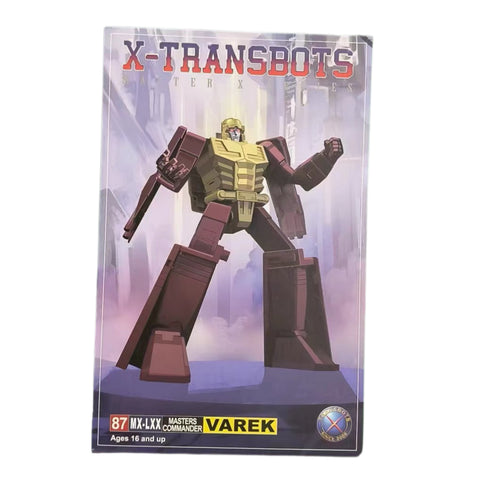 XTransbots MX-70 MX70 MX-LXX MXLXX Varek (MP Lord Zarak  / Head Only)  23cm / 9"