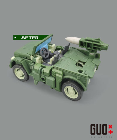 Go Better Studio GX-61 / GX-18U / GX-08U GX61 / GX18U / GX08U Upgrade Kit / Gap fillers for Generations Selects Legacy United Autobots Hound / Sunstreak / Wheeljack Upgrade Kit