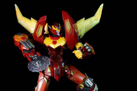 【Incoming】4th Party AT-01 AT01 (KO AMT01 AMT-01 Adamas Machina Rodimus Prime Hot Rod) 23cm / 9"