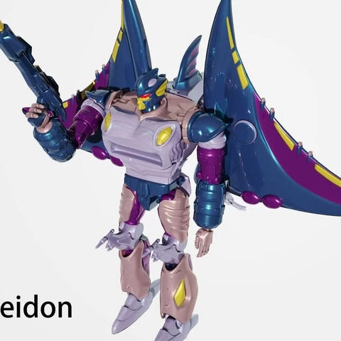 【Pre-Order】Robot Toys RT-D04 RTD04 Poseidon ( Beast Wars Depth Charge ) MP Scale 28cm / 11"
