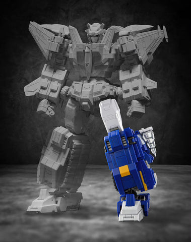 【Pre-Order】Iron Factory IF EX-70 EX70 Drill of Amduscias, Vineakaiser (IDW Drillhorn, Breastforce Liokaiser Combiner) 10cm / 4"