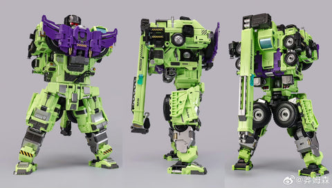 【Pre-Order】Mecha Invasion GLA03 GLA-03 & GLA04 GLA-04 Long Haul & Hook Giant Legion Heavy Builder (Constructors Devastator) Combiner (2 in 1 set) 21.5cm / 8.5"