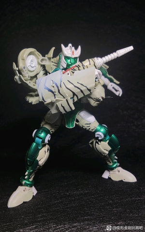 4th Party Masterpiece KO BW-10 BW10 MP50（Beast War Tigatron）18cm / 7"