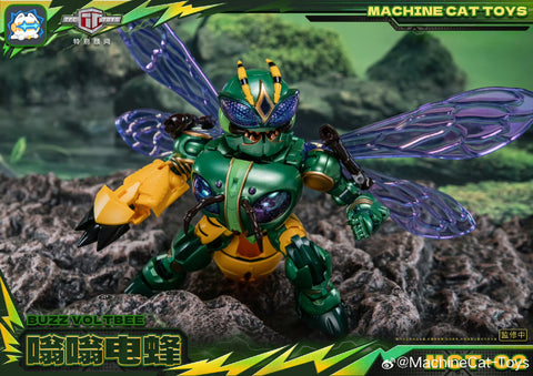 【Pre-Order】Machinecat-Toys Machine Cat Toys (JiGuangMao Toy JGM) MCT-02 MCT02 Buzz Voltbee (BW Waspinator)
