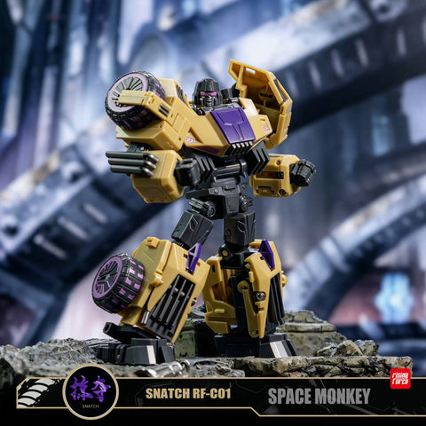 【Incoming】Rising Force Toys RF-C01 RFC01 Snatch Space Monkey (FOC Fall of Cybertron Swindle, Combaticons, Bruticus) 14cm / 5.5"