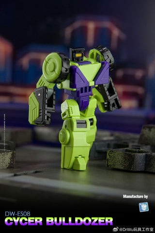 【Pre-Order】Dr.Wu DW-ES07 / ES08 Cyber Shovel Loader / Bulldozer ( Scrapper / Bonecrusher) Devastator Combiner 2 in 1 Set