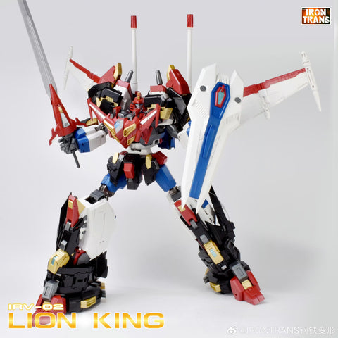【Incoming】Irontrans IR-V02 IRV02 King Leo / Lion King (Victory Leo)  35cm / 14"