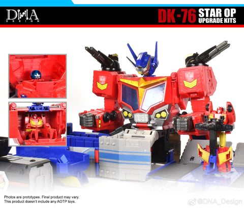 【Pre-Order】 DNA Design DK-76 DK76 Age of the Primes AotP Star OP Upgrade Kits