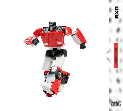 DX9 Toys D21 D-21 D21-03 Red Storm (Sideswipe G1 MP 2.0) 18cm / 7"