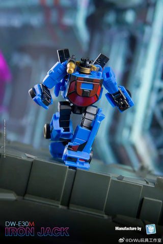 Dr.Wu & Mechanic Studio Extreme Warfare DW-E30M Iron Jack (Wheeljack SG Shattered Glass) / DW-E33 Hammer (Bulkhead)  2 in 1 set 4.5cm