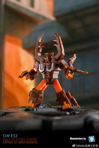 【Pre-Order】Dr.Wu & Mechanic Studio Extreme Warfare DW-E49 / E50 / E51 / E52 / E49Y / E53 (Lamborghini Countach Brothers + Tigertrack + Deluxe Insecticons) Complete Two-Pack Set 4.5cm