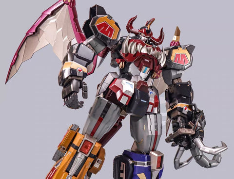 4th Party Explosion Model (Zhalie Model) ZL01 ZL-01 KO Flame Toys Mighty Morphin Power Rangers Dino Megazord 25cm