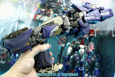 【Incoming】Bingo Toys BingoToys BT01 BT-01 Silencer (Bumblebee Movie Shockwave) 30cm / 12"