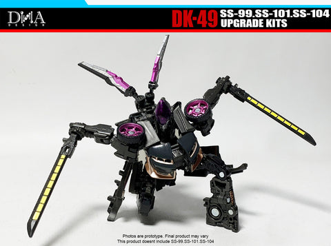 DNA Design DK-49 DK49 Upgrade Kits for Studio Series SS-99 Battletrap, SS-101 Scourge & SS-104 Nightbird