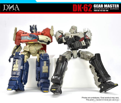 DNA Design DK-62 DK62 Gear Master for Studio Series SS-112 One Optimus Prime / SS-114 One Megatron