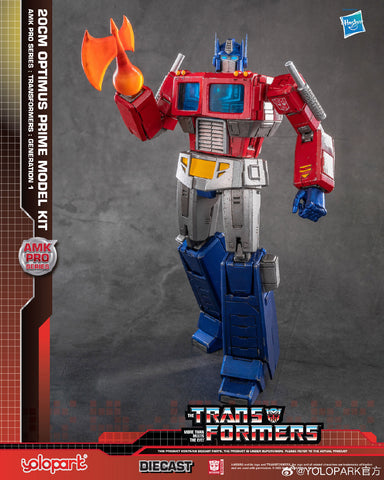 Yolopark AMK Pro Series G1 Optimus Prime Pre-Assembled Model Kit 20cm / 8"