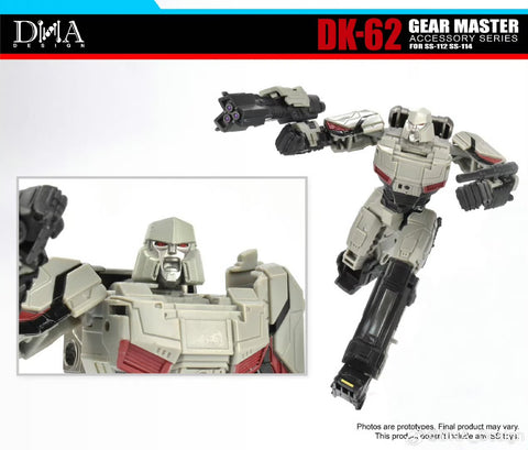 DNA Design DK-62 DK62 Gear Master for Studio Series SS-112 One Optimus Prime / SS-114 One Megatron