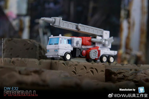 【Incoming】Dr.Wu & Mechanic Studio Extreme Warfare DW-E31 Gas Smoke ( Exhaust ) / DW-E32 Fireball (Airfire)  2 in 1 set 4.5cm