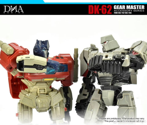 DNA Design DK-62 DK62 Gear Master for Studio Series SS-112 One Optimus Prime / SS-114 One Megatron