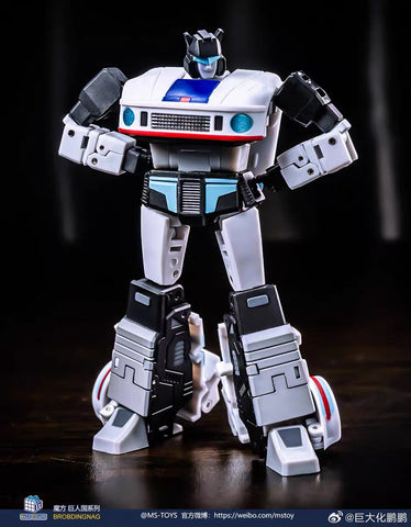 Magic Square MS-Toys MS-B35 MSB35 Blues (Jazz Legends Class) 2023 Version (Transparent Window) 9cm / 3.5"