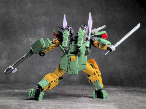 ZX Studio ZX-18 ZX18 Upgrade Kit & Weapon set for Legacy United Doom'N Destruction Bludgeon Upgrade Kit