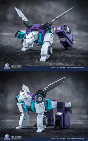 【Pre-Order】Magic Square MS-Toys MS-W02 MS-B61 Adjutant & MS-B62 Chief of Staff (Ultra Magnus & Sixshot) 2 in 1 set