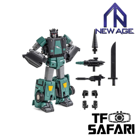 【Pre-Order】NA Newage H71B H-71B Mortimer (SG Sideswipe Shattered Glass SG Version) New Age 10cm / 4"