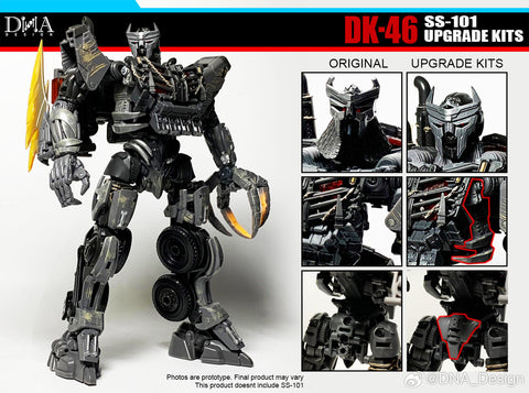 DNA Design DK-46 DK46 Upgrade Kits for Studio Series SS101 SS-101 Scourge (RotB Rise of the Beast Movie)