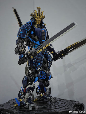 Last Knight LK-01  LK01 Elegant (Bayverse Drift）Non-Transformable Blue Version 22cm / 8.7"