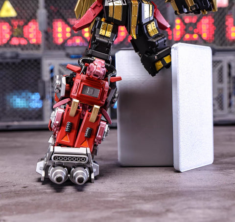 4th Party No Brand NB TV-03 TV03 Deformation Bison (Predaking Combiner, Tantrum) 10cm / 4"