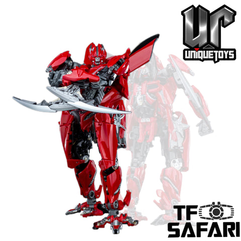 Unique Toys UT  R06 R-06 Red Dasher (Bayverse DOTM Dino)